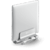 Pionowa podstawka na laptopa do 15,8" DN02, Srebro -