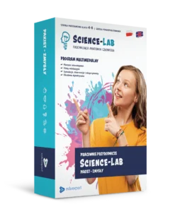 Pudełko z programem multimedialnym Science-Lab: Fascycująca anatomia człowieka – pakiet Zmysły dla szkół.