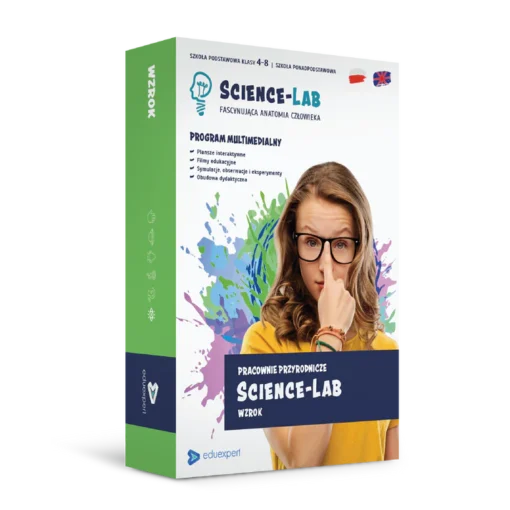 Science-Lab. Fascynująca anatomia człowieka. Wzrok - OPROGRAMOWANIE