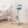 Mobilny stół z regulacją wysokości maks 8 kg, Biały LMG30 -