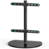Biurkowy stojak TV dla 32"-65" maks 35 kg, obrotowy, czarny PT2 -