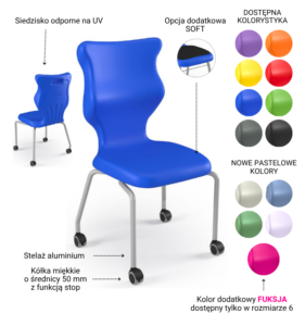 Krzesło Spider Move - Krzesła na kółkach