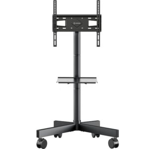 Mobilny stojak TV dla 26"-55" maks 35 kg, pochyły, czarny TS1131 - Sprzęt interaktywny