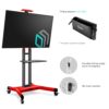 Mobilny stojak TV dla 40"-70" maks 46 kg, czerwony TS1551 -