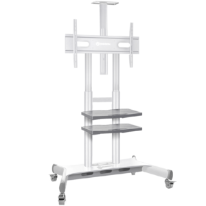 Mobilny stojak TV dla 50"-86" maks 91 kg, biały TS1881 - Sprzęt interaktywny