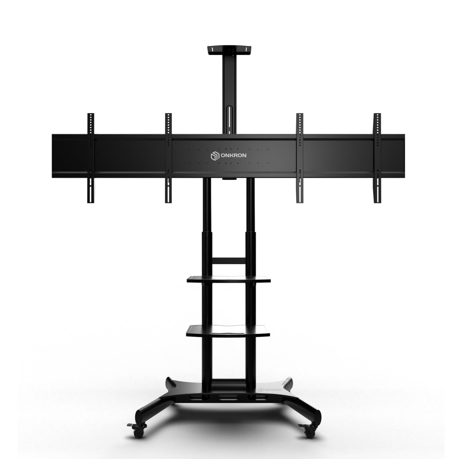 Mobilny stojak dla dwóch TV 40"-65" maks 46 kg, czarny TS1881DV 6 Mobilny stojak dla dwóch TV 40"-65" maks 46 kg, czarny TS1881DV -