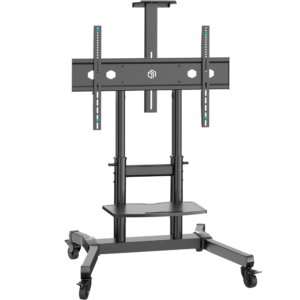 Mobilny stojak TV dla 50"-90" maks 90 kg, pochyły, czarny TS1891 - Sprzęt interaktywny