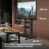 Mobilny stojak do TV 40" - 80" do 55 kg TS2771, Czarny 11 Mobilny stojak do TV 40" - 80" do 55 kg TS2771, Czarny -