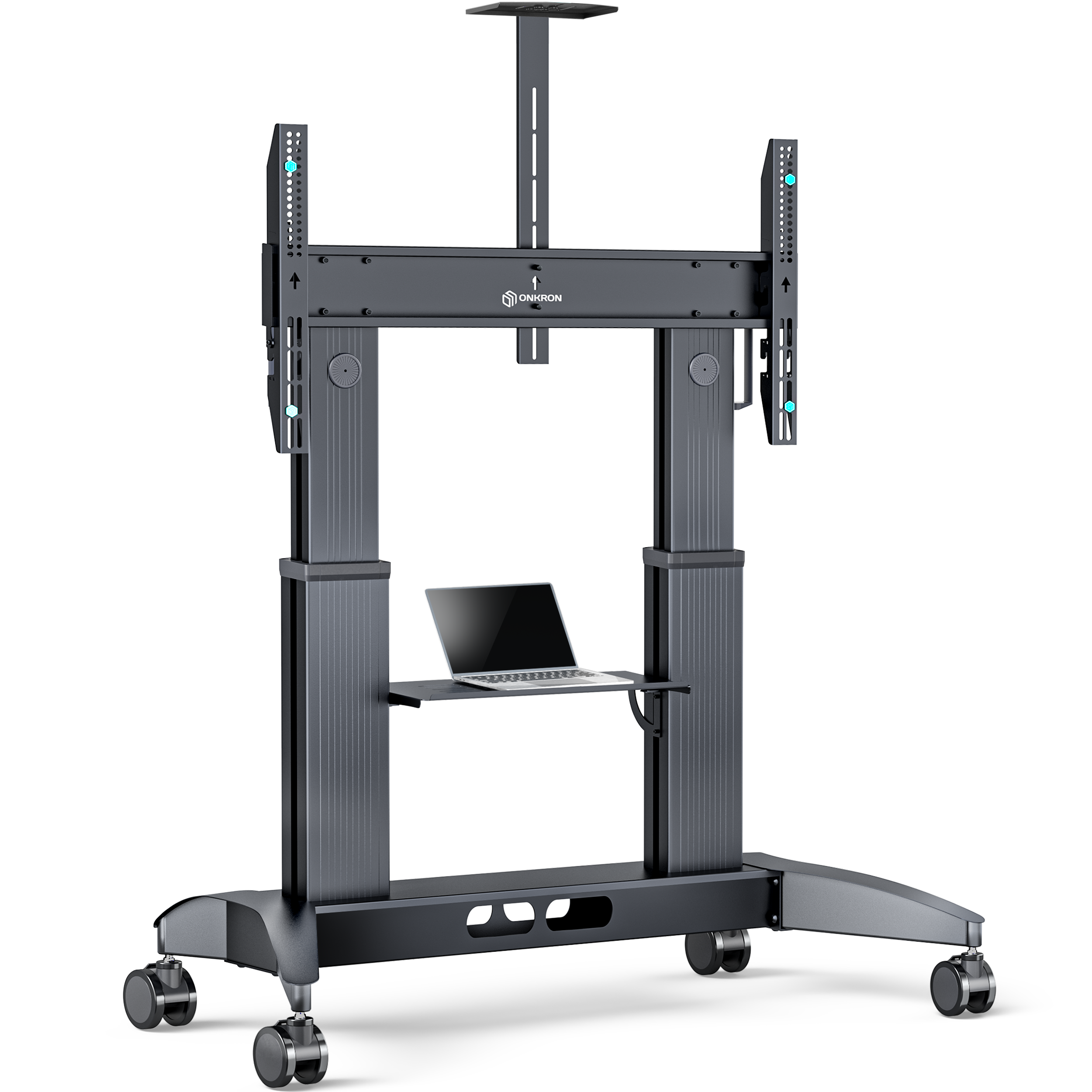 Mobilny stojak TV dla 70"-110" maks 130 kg, czarny TS2821 3 Mobilny stojak TV dla 70"-110" maks 130 kg, czarny TS2821 -