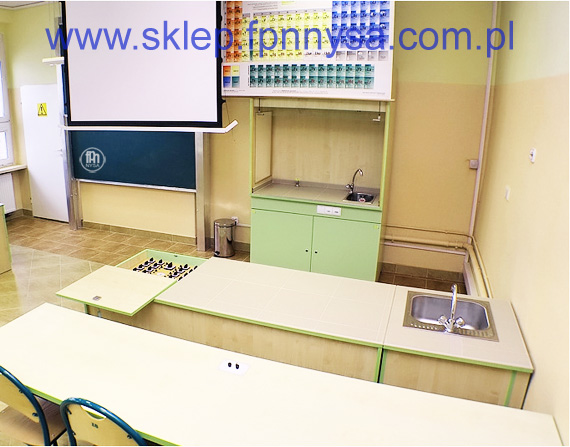 pracownia chemiczna stół demonstracyjny