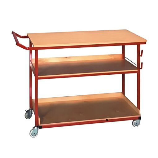 WÓZEK DO PRACOWNI TECHNICZNO - FIZYCZNEJ (półki z płyty meblowej) - Pracownie