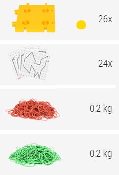 KORBO GEOPLAN YELLOW 6 KORBO GEOPLAN YELLOW -