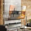 Uchwyt do telewizora 42"-120" obrotowo-pochylny, czarny M10 -