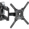 Uchwyt nachylny i obrotowy do TV 32"-65" maks 35 kg, czarny M4 -