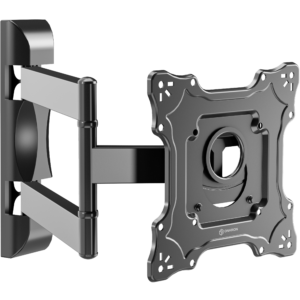 Uchwyt nachylny i obrotowy do TV 17"-43" maks 35 kg, czarny M4S - Sprzęt interaktywny