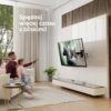 Uchwyt nachylny i obrotowy do TV 17"-43" maks 35 kg, czarny NP24 -