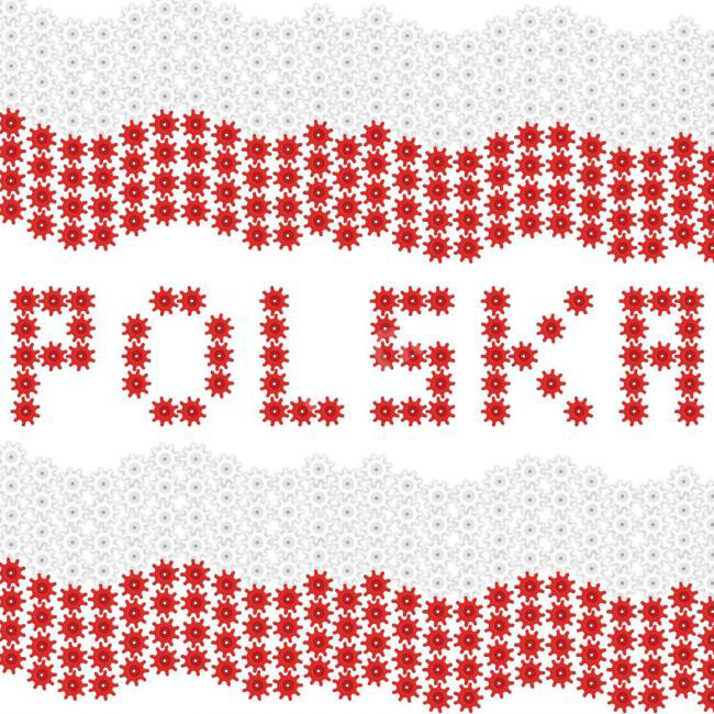 KORBO KOŁA Biało-Czerwone 400 szt. 3 KORBO KOŁA Biało-Czerwone