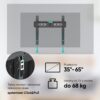 uchwyt nachylający do TV 32"-70" maks 60 kg, czarny TM5 -