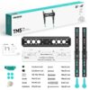 uchwyt nachylający do TV 32"-70" maks 60 kg, czarny TM5 -