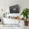 uchwyt nachylający do TV 32"-70" maks 60 kg, biały TM5 -