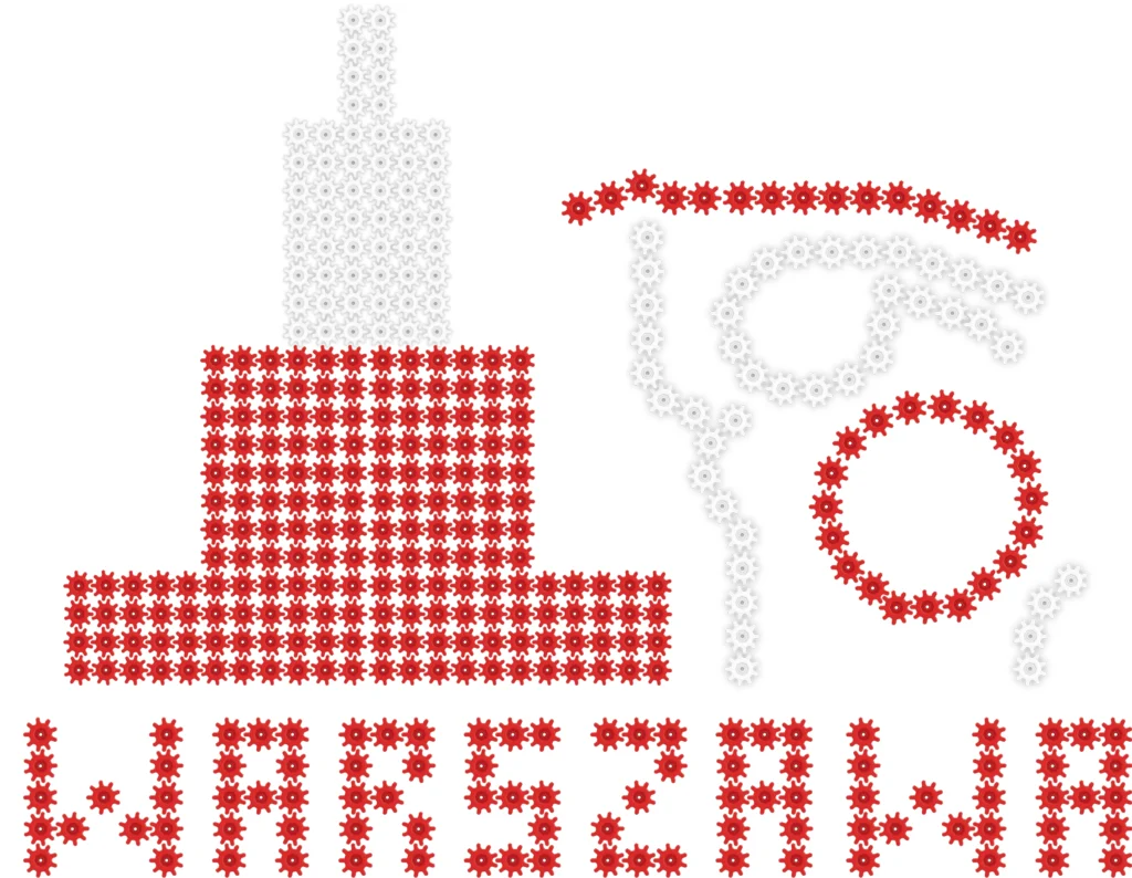 KORBO KOŁA Biało-Czerwone 400 szt. -