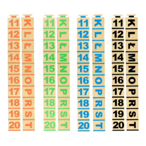 KORBO SZABLONY 11-20 - Gry edukacyjne