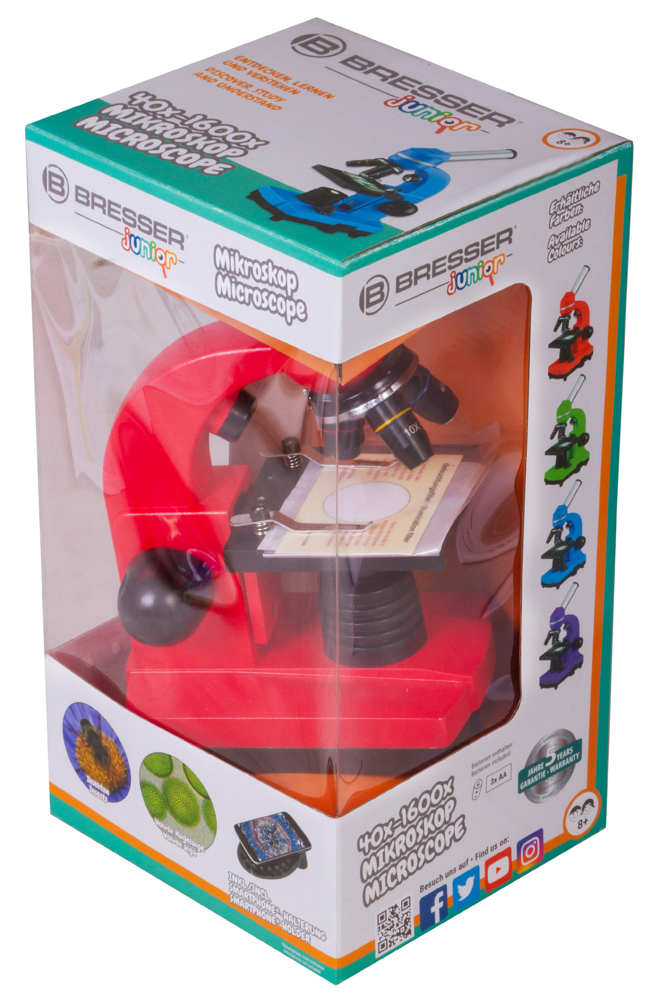 Mikroskop Bresser Junior Biolux SEL 40–1600x 12 Mikroskop Bresser Junior Biolux SEL 40–1600x -