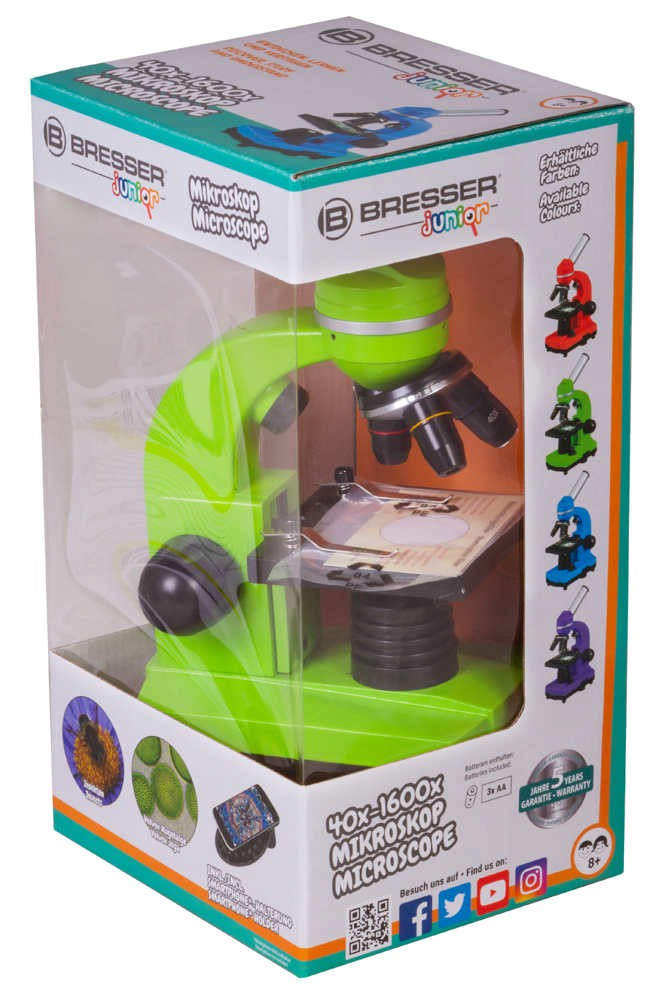 Mikroskop Bresser Junior Biolux SEL 40–1600x 12 Mikroskop Bresser Junior Biolux SEL 40–1600x -