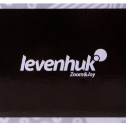 Logo firmy Levenhuk z hasłem Zoom&Joy.