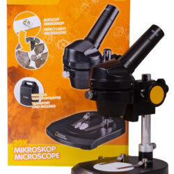 74784_bresser-microscope-national-geographic-20x-monocular_11 Mikroskop National Geographic 20x z opakowaniem, etui transportowym i próbkami do obserwacji.