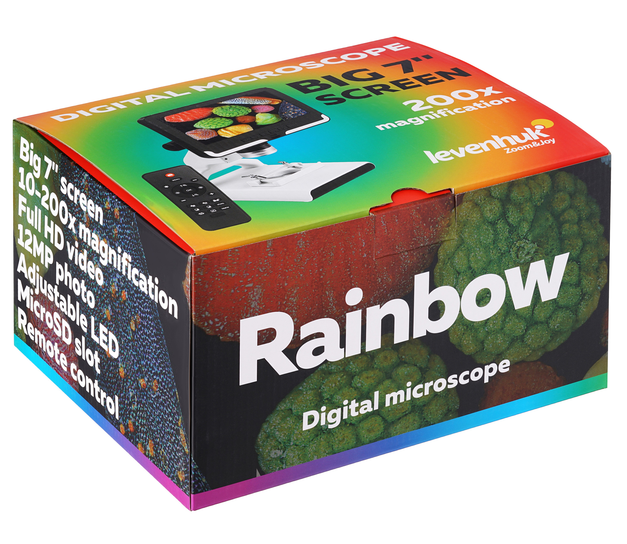 Mikroskop cyfrowy Levenhuk Rainbow DM700 LCD 16 Mikroskop cyfrowy Levenhuk Rainbow DM700 LCD -