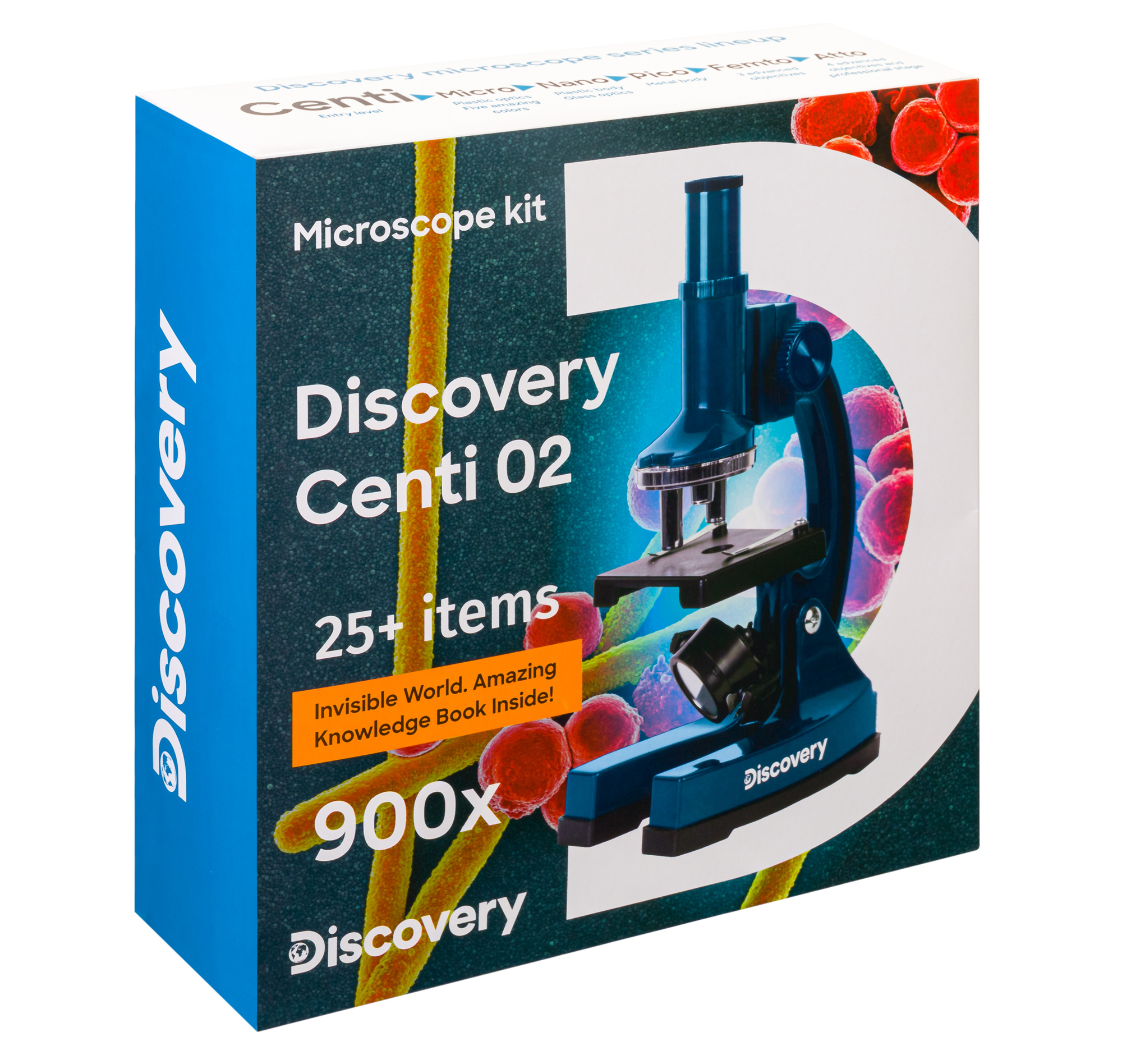 Mikroskop Levenhuk Discovery Centi 02 z książką 16 Mikroskop Levenhuk Discovery Centi 02 z książką -