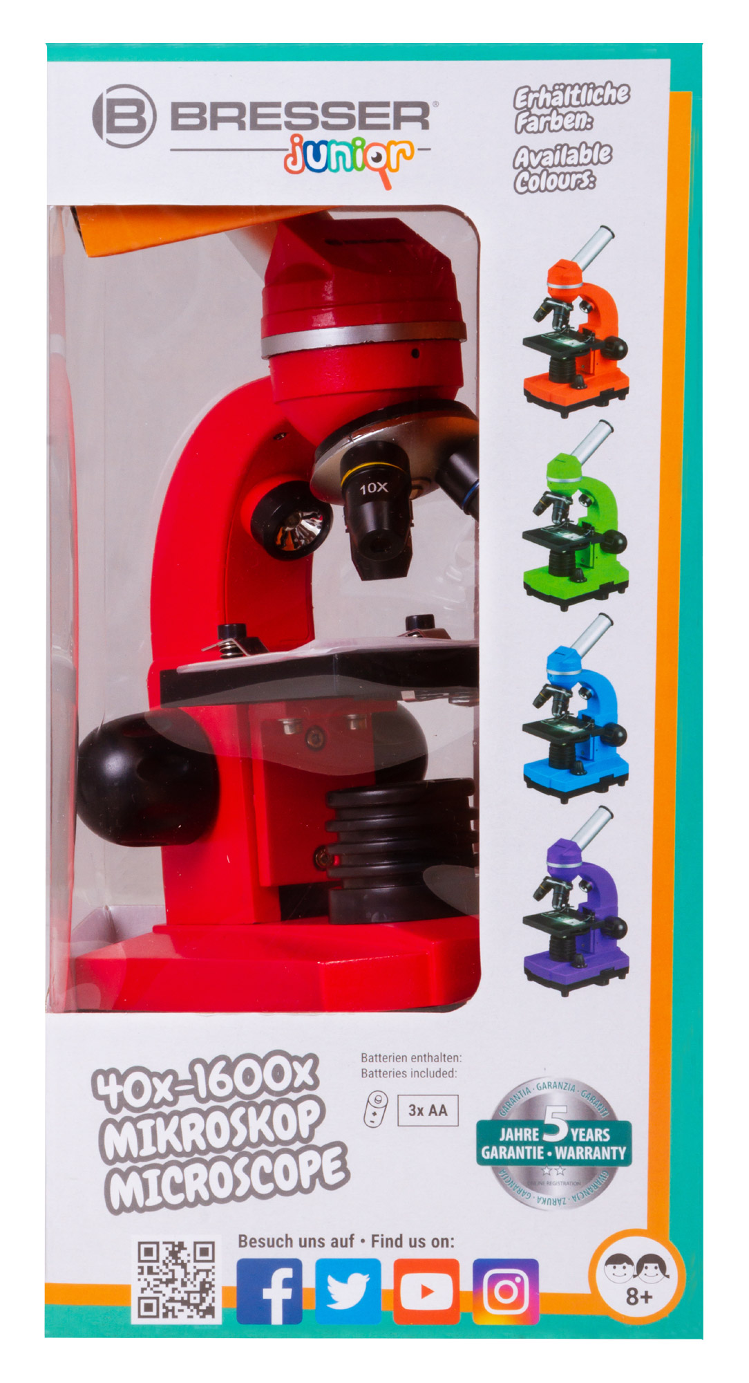 Mikroskop Bresser Junior Biolux SEL 40–1600x 14 Mikroskop Bresser Junior Biolux SEL 40–1600x -
