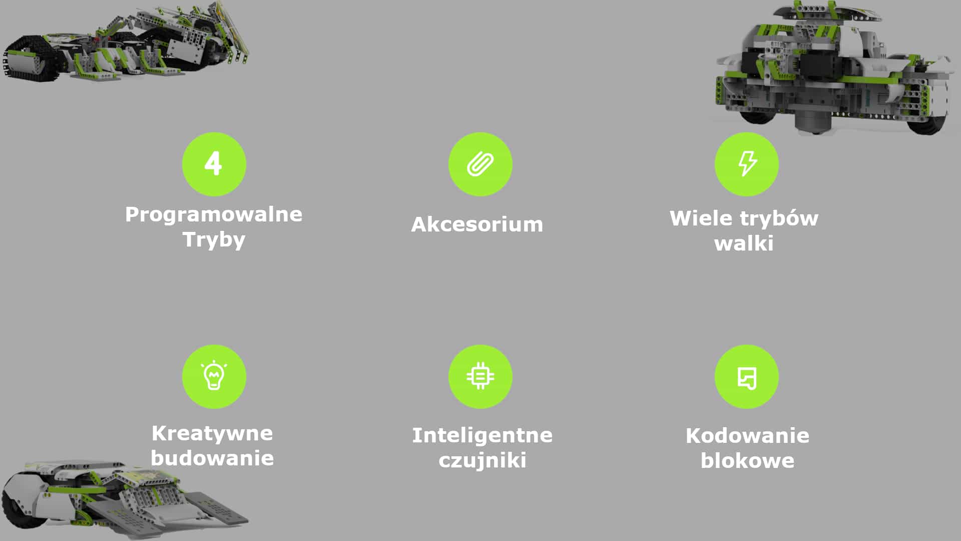 Robot do nauki programowania Jimu WarriorBot 10 Robot do nauki programowania Jimu WarriorBot -