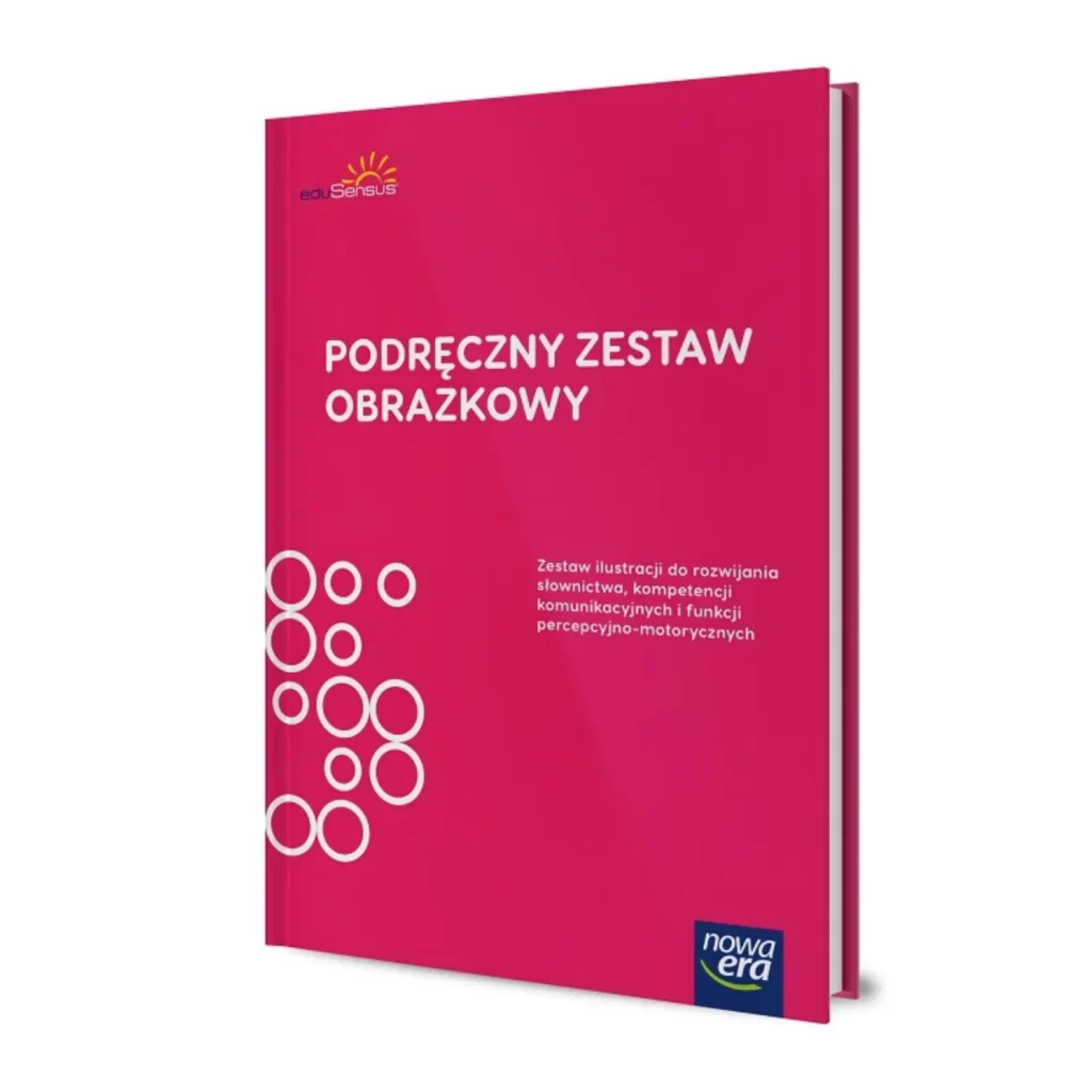 Okładka książki "Podręczny zestaw obrazkowy" wydawnictwa Nowa Era i eduSensus.