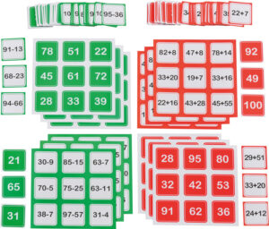 BINGO - dodawanie i odejmowanie do 100 - Pracownie matematyczne