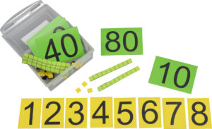 Wprowadzenie liczb dwucyfrowych - magnetyczny zestaw demonstracyjny - Educarium