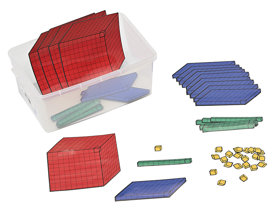 System dziesiętny 0-9.999 - magnetyczny do demonstracji - 3D (1000-100-10-1) 3 System dziesiętny 0-9.999 - magnetyczny do demonstracji - 3D (1000-100-10-1) -
