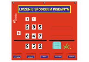Makatka - liczenie sposobem pisemnym 0-999 -