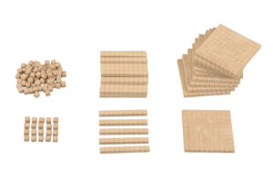 Uniwersalne klocki matematyczne dla klas 4-8 SP - zestaw klasowy (13 kompletów) - Przedmiotów ścisłych