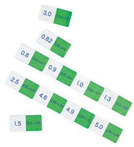 Domino - dodawanie ułamków dziesiętnych - Pracownie matematyczne