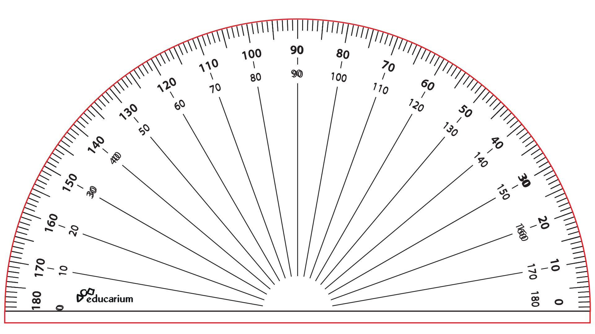 Kątomierz transparentny samoprzylepny - 10 sztuk 3 Kątomierz transparentny samoprzylepny - 10 sztuk -