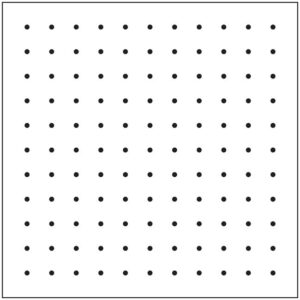 Geoplan magnetyczny - siatka 11 x 11 - Przedmiotów ścisłych