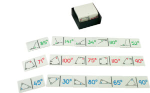 Domino - obliczanie kątów (1 komplet) - Pracownie