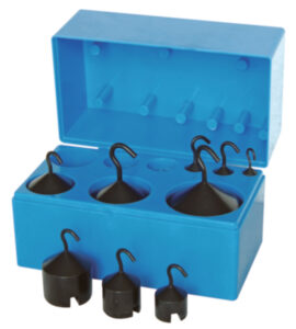 Zestaw odważników z haczykami (10g-1850g) - Przedmiotów ścisłych