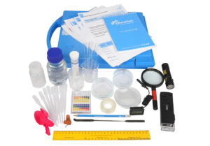 Zestaw do badania powietrza w walizce terenowej - Educarium