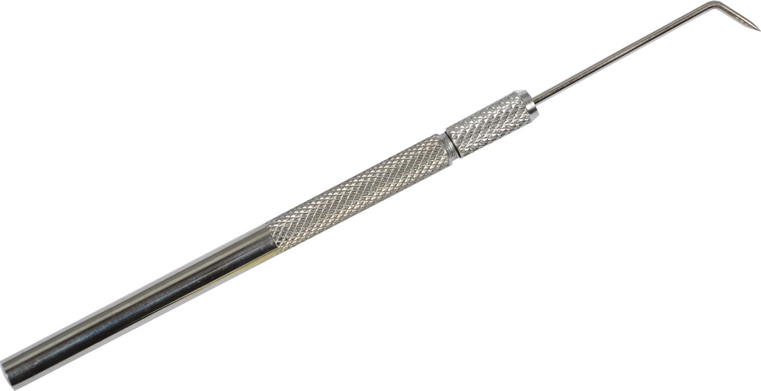 Igła preparacyjna - oprawka metalowa - drucik zakrzywiony 3 Igła preparacyjna - oprawka metalowa - drucik zakrzywiony -