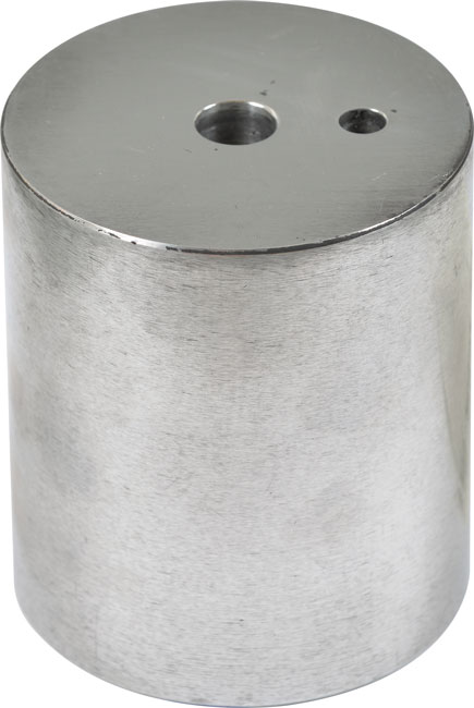 Ciepło właściwe ciał stałych - aluminiowy walec 3 Ciepło właściwe ciał stałych - aluminiowy walec -