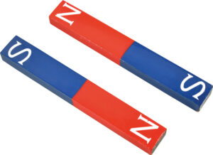 Magnesy sztabkowe duże 18 x 2,7 x 1,5 cm (2 sztuki) - Educarium