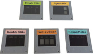 Siatki dyfrakcyjne - komplet - Educarium